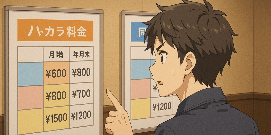カラオケバンバンのヒトカラはなぜ高い