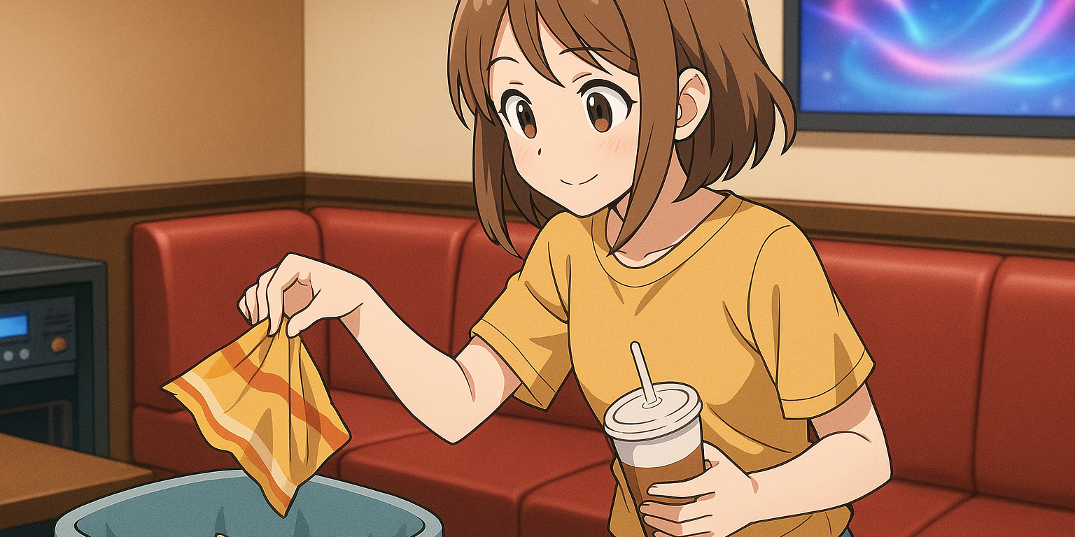まねきねこで持ち込みのゴミはどうする？