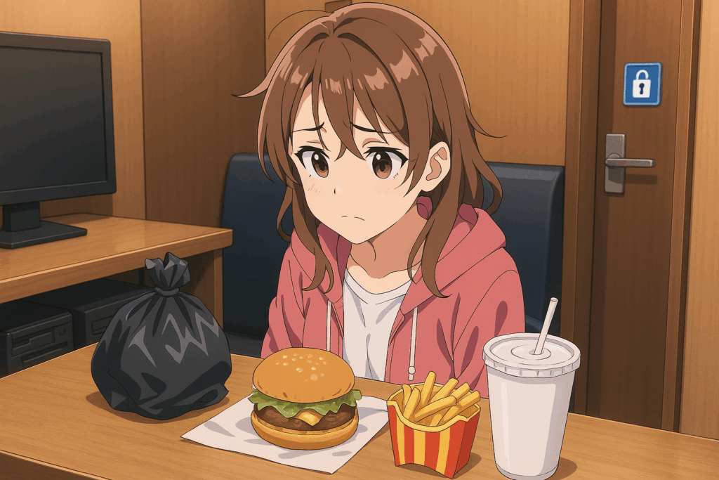 快活クラブにマックを持ち込んで大丈夫?